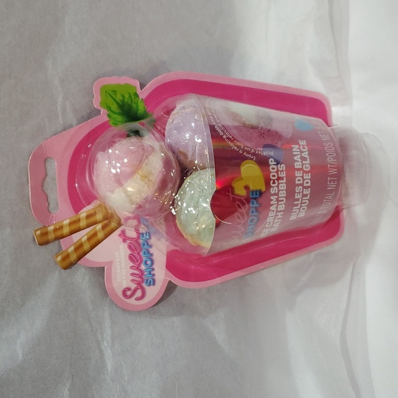 Sweet shoppe ice cream scoop shaped bath bubbles new - Picture 7 of 7